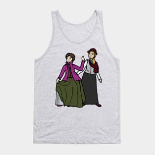 Rule 63 Sherlock Holmes and Dr. Watson Tank Top